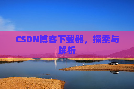 CSDN博客下载器，探索与解析